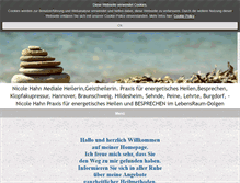 Tablet Screenshot of nicolehahn.com